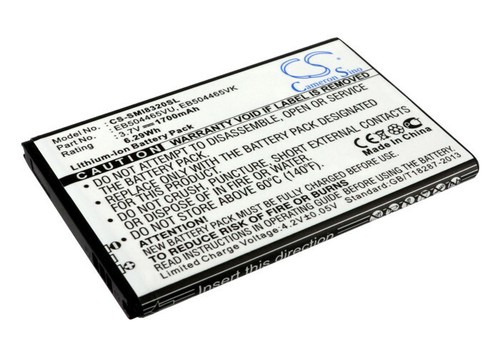 Batteria per samsung - 3,7,
